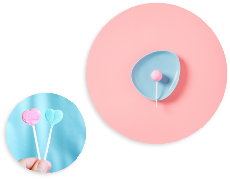 market research imagery - lollipops