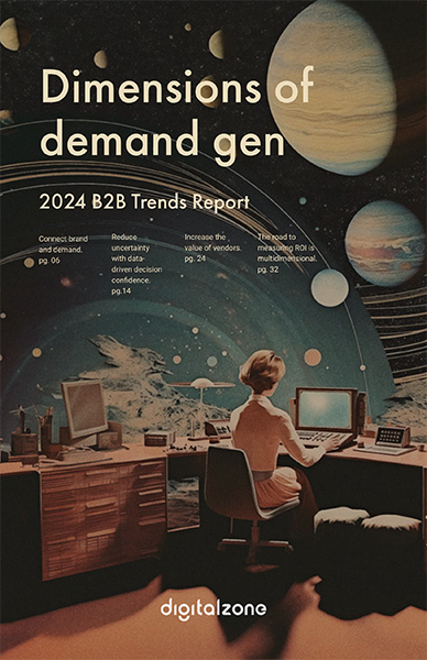 Dimensions of Demand Gen Report Cover