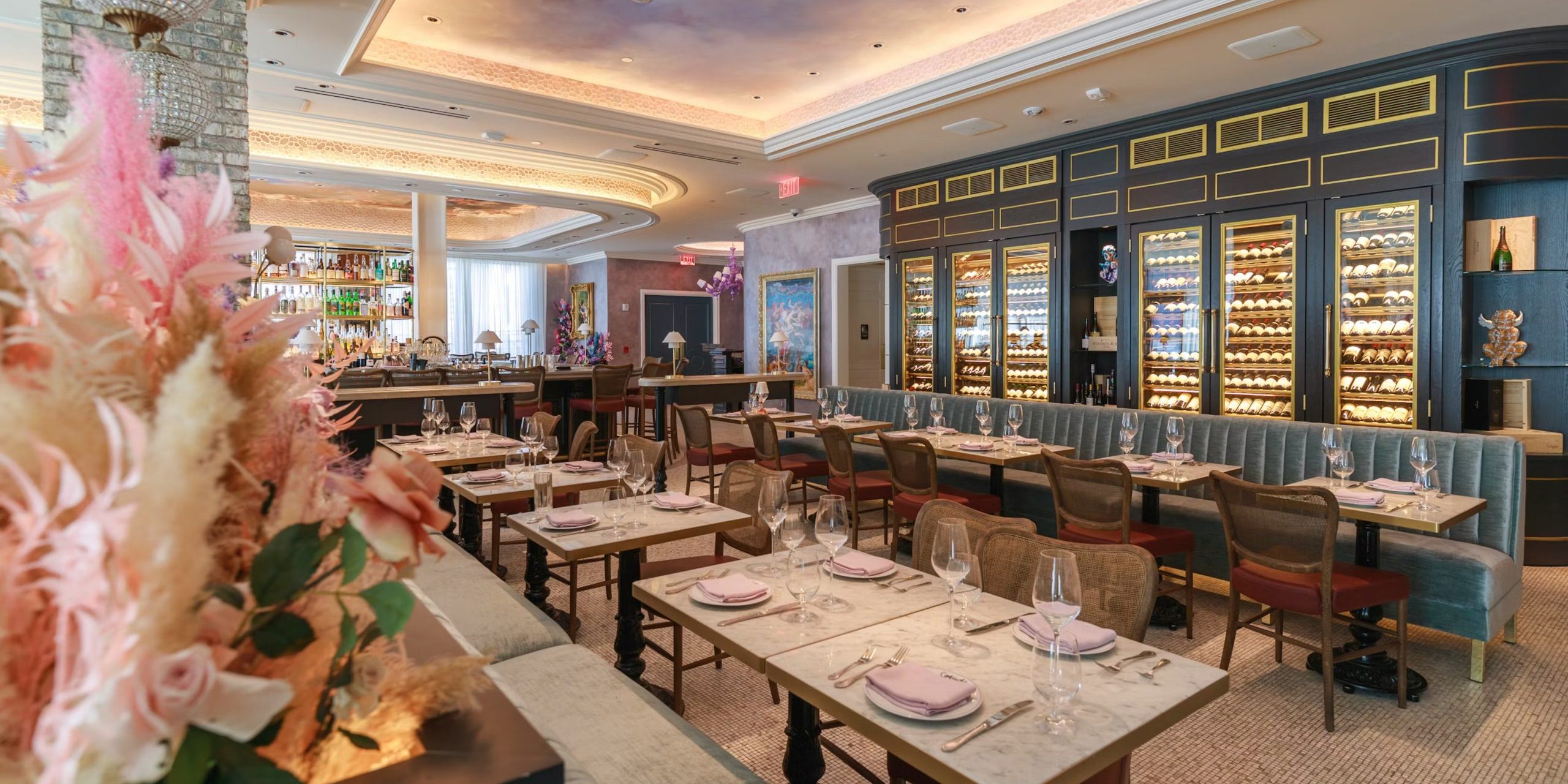 85121Coquette_tables_and_wine_wall_Josh_Jamison